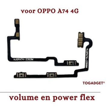 Oppo A74 4G volume en power flex, Verzenden, Nieuw
