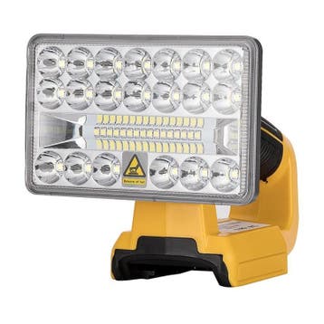 Bouwlamp zaklamp ledlamp past op Dewalt accu 18V en 20V, Verzenden, Nieuw