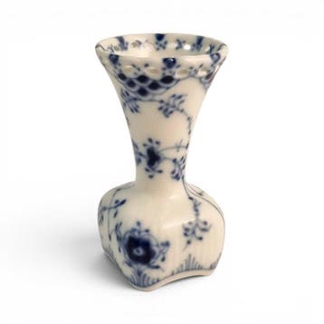 Royal Copenhagen - Vaas - Blue Fluted Full Lace Miniature