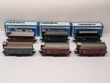 Märklin H0 - 4679/95/4795 - Modeltrein goederenwagon (6) - 6, Hobby en Vrije tijd, Nieuw