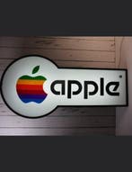 Officiële Apple verlichte reclamebord – Zeldzaam -