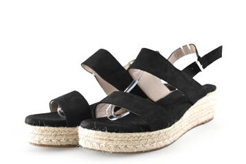 Dolcis Sandalen in maat 40 Zwart, Dolcis, Verzenden, Zwart, Sandalen of Muiltjes