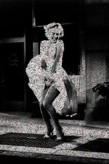 Crypto Marilyn III - Format XL 50x75 - Marilyn Monroe, Nieuw
