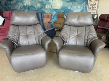Outlet Sta op stoel relax fauteuil gratis bezorgd/garantie, Verzenden, Nieuw, Leer, Ruim 100 modellen in alle kleuren en maten 