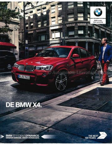 2016 BMW X4 BROCHURE NEDERLANDS, Boeken, Auto's | Folders en Tijdschriften, Nieuw, BMW, Author
