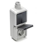 Stopcontact met schakelaar voor buiten | PEHA | M20, Verzenden, Nieuw