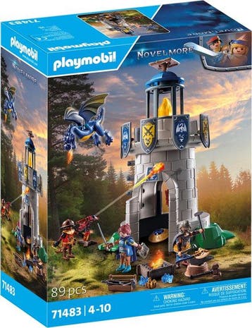 SHOWMODEL PLAYMOBIL Novelmore Riddertoren met smid en draak, Verzenden, Nieuw