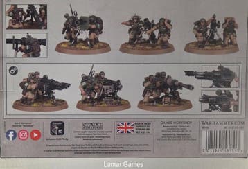Warhammer 40,000 Astra Militarum Cadian Heavy Weapons Squad, Hobby en Vrije tijd, Ophalen of Verzenden, Nieuw