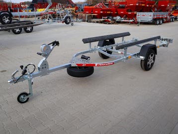 Jetskitrailer TEMARED JET met LED, alu velgen, Watersport en Boten, Boottrailers, Minder dan 1500 kg, Jetskitrailer, Verzenden