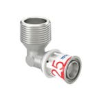 Uponor S-Press Plus perskoppeling 1 buitendraad x Ø25 knie, Verzenden, Nieuw