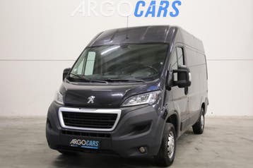 Peugeot Boxer  | Financial Lease voor 202 p/mnd, Stof, Gebruikt, Overige carrosserieën, Zwart