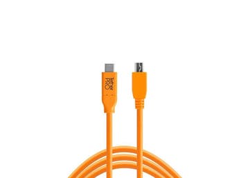 Tether Tools TetherPro USB-C - 2.0 Mini-B 8-Pin (4,6m, Ophalen of Verzenden, Nieuw