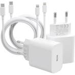 iPhone Snellader met USB C Lightning Kabel - 4 PACK - 20W, Ophalen of Verzenden, Nieuw