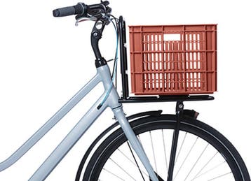 Basil Fietskrat L 40 Liter groot - Rood, Ophalen of Verzenden, Nieuw, Basil