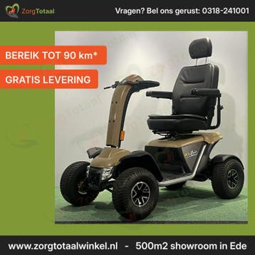 Demo Scootmobiel - Pride Ranger/Baja Wrangler - Bruin, Ophalen of Verzenden, Nieuw, Pride