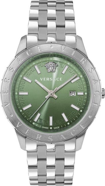 Versace VE2C01225 Univers heren horloge 43 mm, Overige merken, Staal, Verzenden, Polshorloge