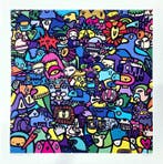 Kev Munday - Symbiotic Citizens - Textured Giclee Print - No