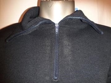 Schipperstrui 50/50% wol acryl  blauw (Truien, Kleding), Ophalen of Verzenden, Nieuw