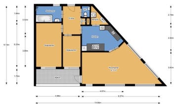 Te Huur 3 Kamer Appartement Snoekbaarssingel In Den Haag, Huizen en Kamers, Huizen te huur, Den Haag, Den Haag, Direct bij eigenaar