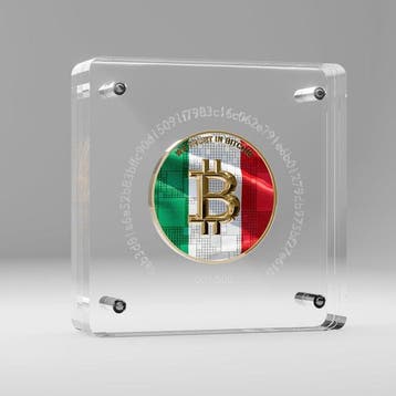 Duitsland. Medal 2026 Satoshi-Silver Bitcoin Nations Italy