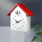 Koekoeksklok Elektrisch - Modern - Wit Rood, Verzenden, Nieuw