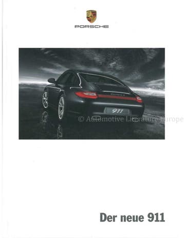 2008 PORSCHE 911 CARRERA HARDCOVER BROCHURE DUITS, Nieuw, Porsche, Author