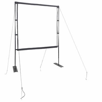 vidaXL Projectiescherm met statieven 89 inch 1:1, Verzenden, Nieuw