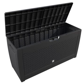 Kussenbox Matuba Antraciet kunststof 310L (Tuin en Terras), Verzenden, Nieuw