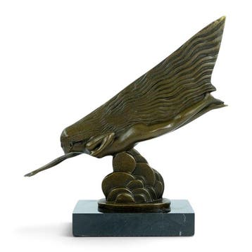 Guiraud-Rivière (1881-1947) - after - sculptuur, La Comète -