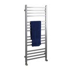 Handdoekradiator Sapho Metro Recht 60x151 cm Zilver, Ophalen of Verzenden, Nieuw