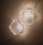 Plafondlamp (2) - Mid-Century Modern „Bubble Glass“ wand- en