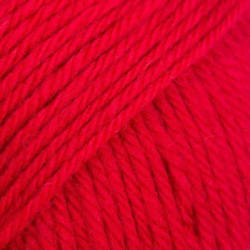 DROPS Fiesta Uni Colour - 12 rood - Wol Garen, Ophalen of Verzenden, Nieuw