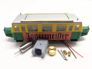 Micromotor HSB008C Bemo H0 / H0e / H0m Wismarer Schienenbus, Overige merken, Gelijkstroom, Verzenden, Overige typen