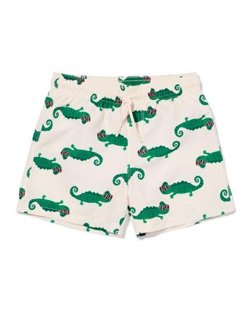 HEMA Kinderzwembroek hagedis beige van €14.29 voor €10 sale, Verzenden, Nieuw