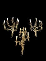 Wandkandelaar (3) - Brons, Antiek en Kunst, Curiosa en Brocante