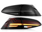 Achterlichten VW Golf VII Dynamic Facelift Laser LED Zwart, Ophalen of Verzenden, Nieuw