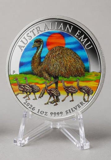Australië. 1 Dollar Australia 2026 – Emu – 1 oz Silver – Ag