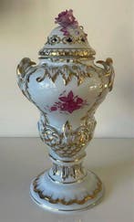 Herend - dekselvaas - 6610 - Porselein - Apponyi Pink