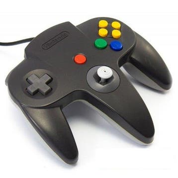 Nintendo 64 controller zwart/grijs Mario Kart edition, Verzenden, Nieuw
