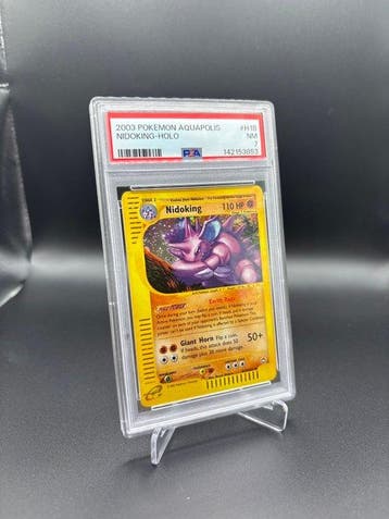 Pokémon - 1 Graded card - Nidoking H18 Aquapolis Holo - PSA, Nieuw