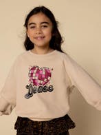 Sweater Champagne Glitter Dance 104, Ophalen of Verzenden, Nieuw, Meisje, Trui of Vest