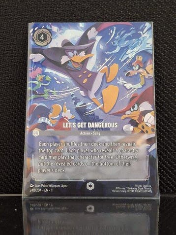 Disney Lorcana - 1 Card - Disney Lorcana - Darkwing Duck, Nieuw