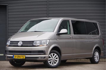 Volkswagen Transporter 2.0 TDI L2H1 DC-5P, 150PK AUT. NAP! T, Automaat, Stof, Gebruikt, Euro 6
