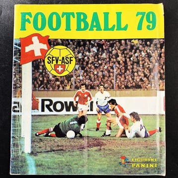 1978/79 Panini Complete Sticker Album Football 79 (Swiss, Nieuw