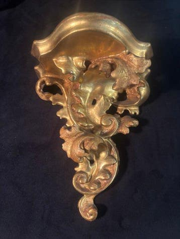 Wandrek - Verguld hout - Goudfolie - 1850-1900
