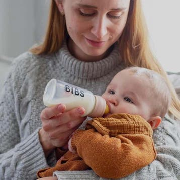 BIBS Bottle Speen Latex Natuurrubber - 2pcs Fast Flow, Ophalen of Verzenden, Nieuw, Overige typen