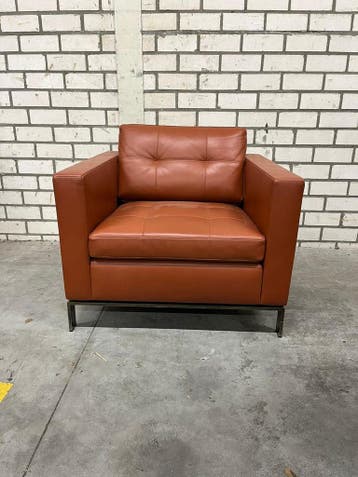 Walter Knoll Foster 500 Fauteuil, Huis en Inrichting, Bruin, Verzenden, Zo goed als nieuw, Bureaustoel