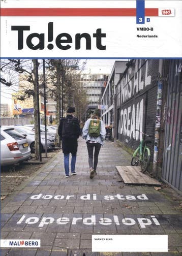 Talent / 3b vmbo B 9789402069440, Boeken, Verzenden, Zo goed als nieuw