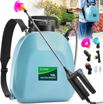 Accu Drukspuit 12L - 3 standen | Tweedekansje OP=OP, Ophalen of Verzenden, Nieuw, Overige soorten, SYLSTAR