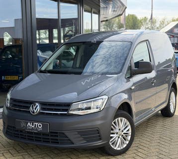 Volkswagen Caddy 1.6 TDI L1H1, Euro 5, Stof, Gebruikt, Zwart